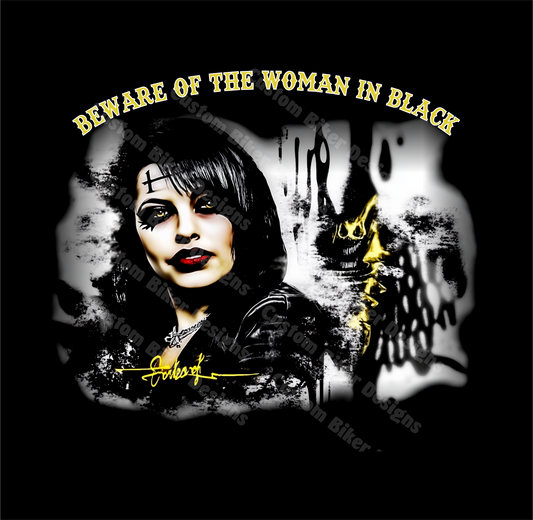 Beware of the Woman in Black -tank top