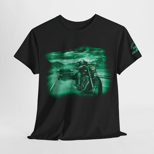 Zombie Green Biker