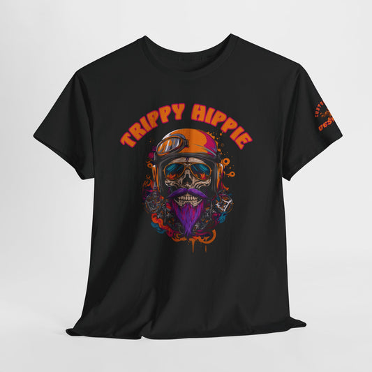 Trippy Hippie Biker T-Shirt