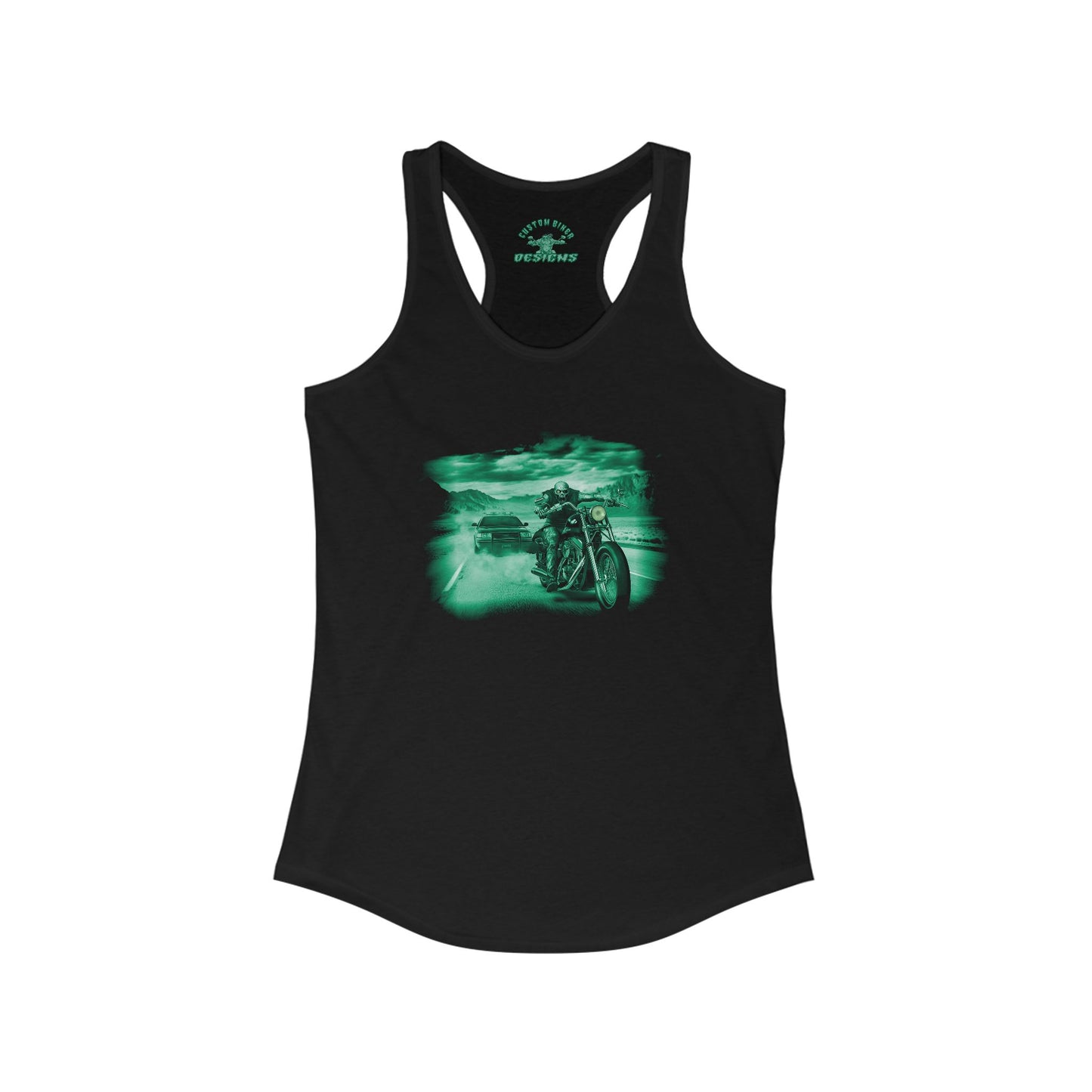 Zombie Green Biker -tank top