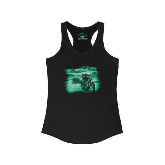 Zombie Green Biker -tank top