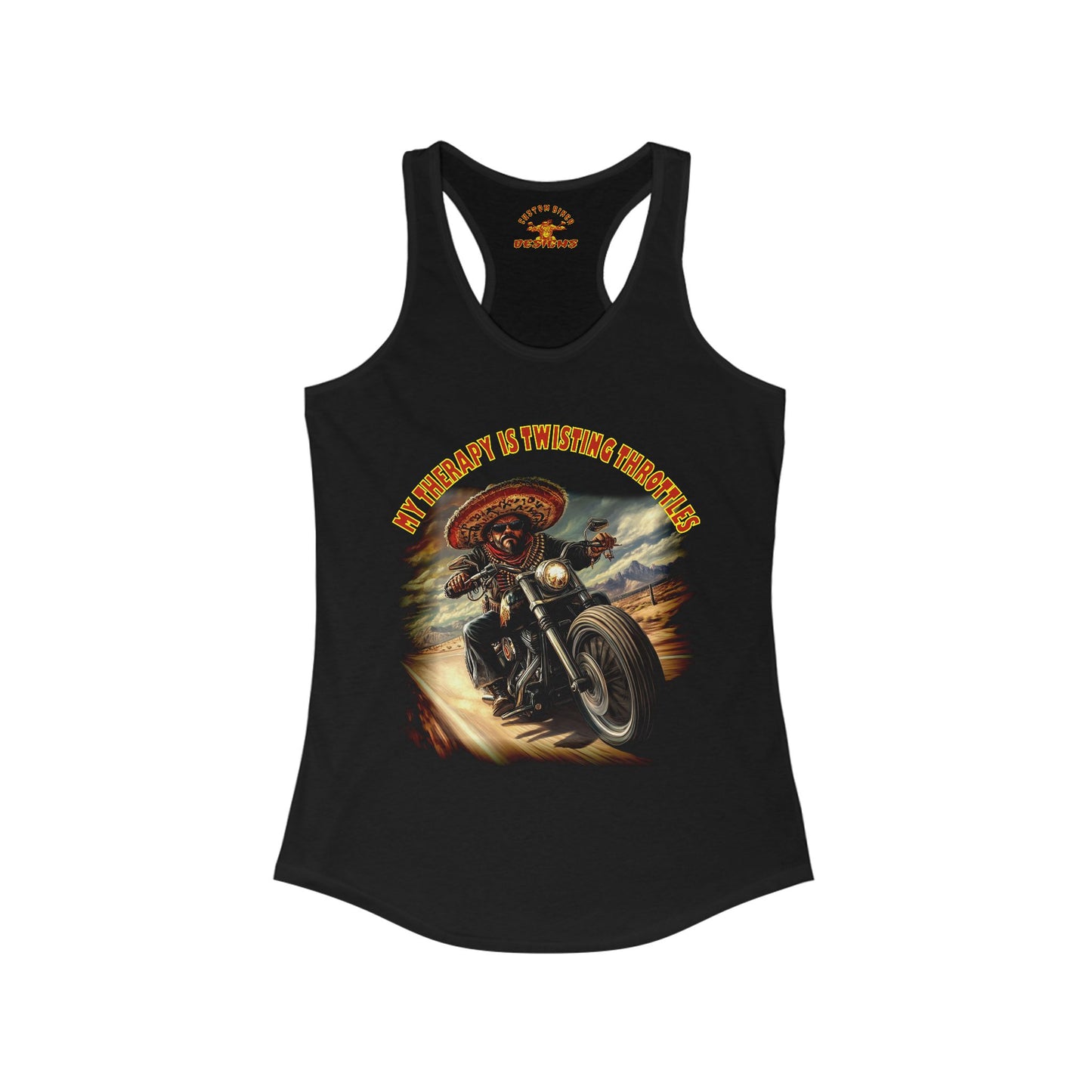 Motorcycle Therapy -tank top