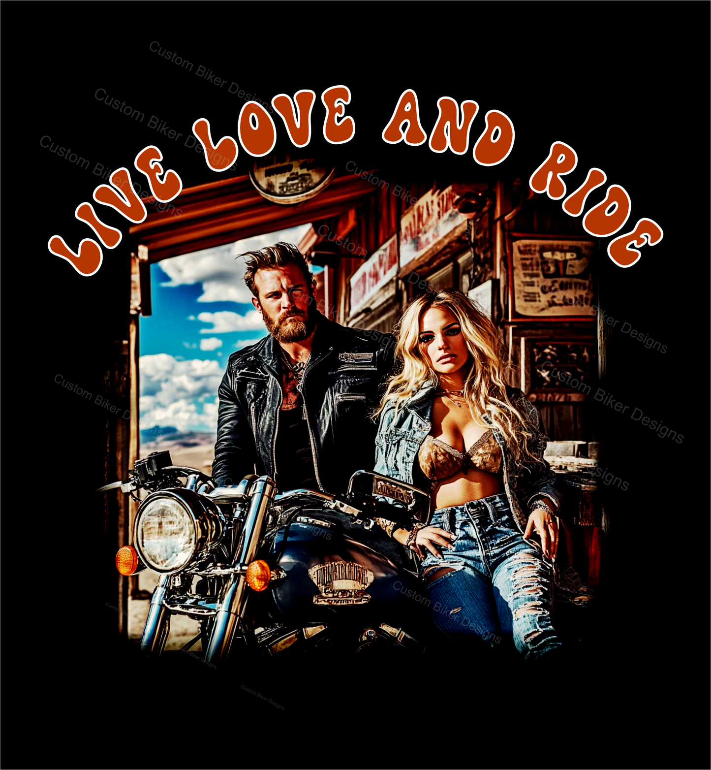Live Love and Ride T-Shirt