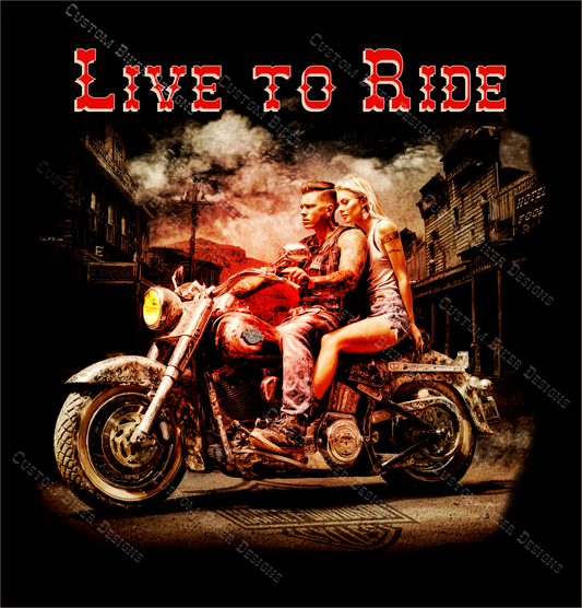 Live to Ride -Oldtown