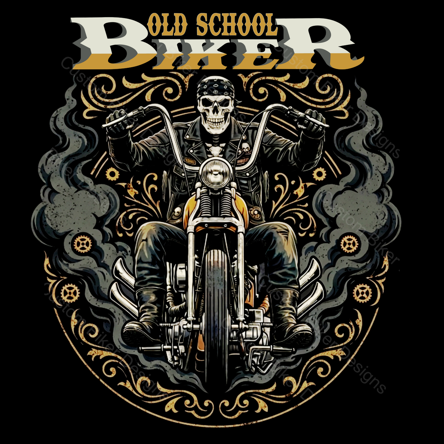 Old School Biker